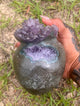 amethyst geode skull crystal