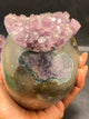 amethyst geode skull crystal