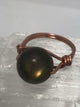 Labradorite Copper Bead Ring - Infinite Treasures, LLC