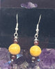 Palo Santo Gemstone Sterling Silver Hooks Drop Dangle Earrings - Infinite Treasures, LLC